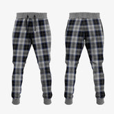 Clan Menzies Black Dress Tartan Crest Jogger Sweatpants OF75 Clan Menzies Tartan Today